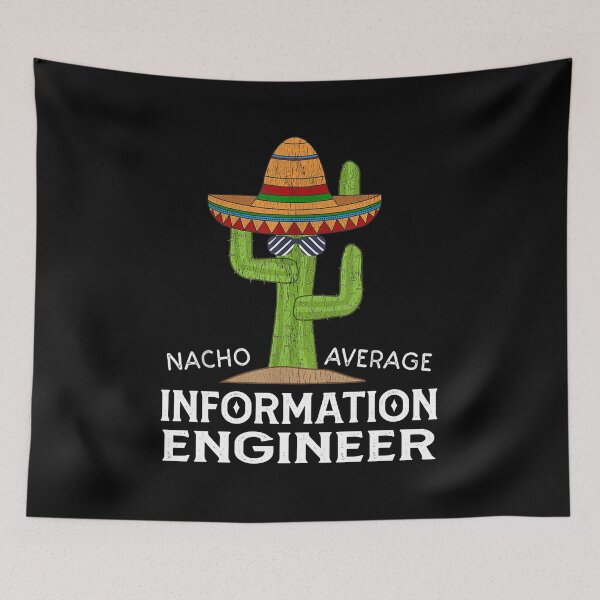 Item preview, Fun Funny Information engineer Humor Gifts, Funny Cactus illustration distressed Design Meme Saying Information engineer Dad Husband Christmas Fathers Day Gift designed and sold by xlnv.