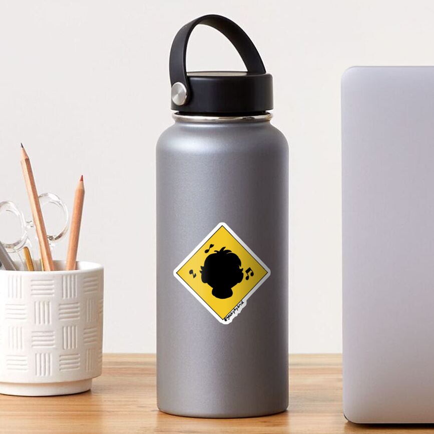Noise-cancelling headphone zone Sticker