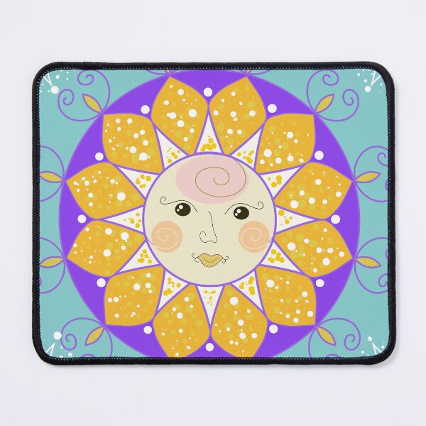 Item preview, Cute Sunface Seamless Pattern designed and sold by AleFairyland.