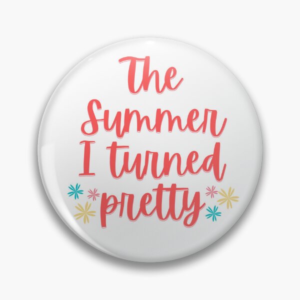 Item preview, The Summer I Turned Pretty Title Text designed and sold by WhataCuteTee.