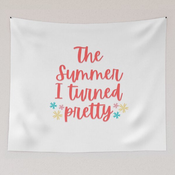 Item preview, The Summer I Turned Pretty Title Text designed and sold by WhataCuteTee.