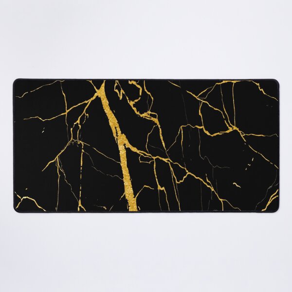 Item preview, Soft Black Marble Texture With Golden Lines 76 designed and sold by aprajoos.