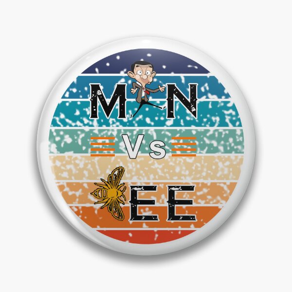 Item preview, man vs bee design with vintage color  designed and sold by Ovrostore.