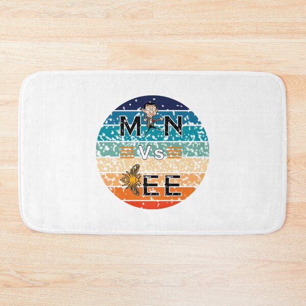 Item preview, man vs bee design with vintage color  designed and sold by Ovrostore.