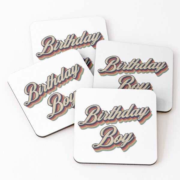 Item preview, Retro Vintage Birthday Boy designed and sold by Whimsical  Thinker.