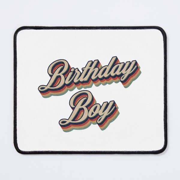 Item preview, Retro Vintage Birthday Boy designed and sold by Whimsical  Thinker.