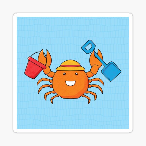 Buckets & Crabs Sticker