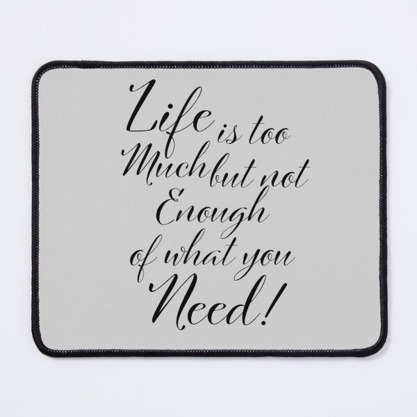 Item preview, Life quote designed and sold by PandLcreations.