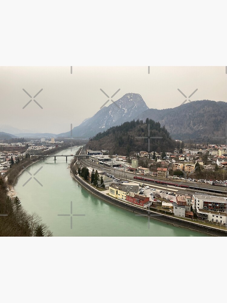 "Innsbruck by boat or train " Poster for Sale by SLBDesigns Redbubble