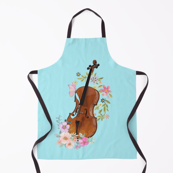 Item preview, Floral Cello For Music Teacher And Musicians On Orchestra As A Cellist Gift designed and sold by Funwithmusic.