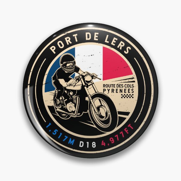 Item preview, Port de Lers | Route des Cols | Motorcycle designed and sold by KrisSidDesigns.