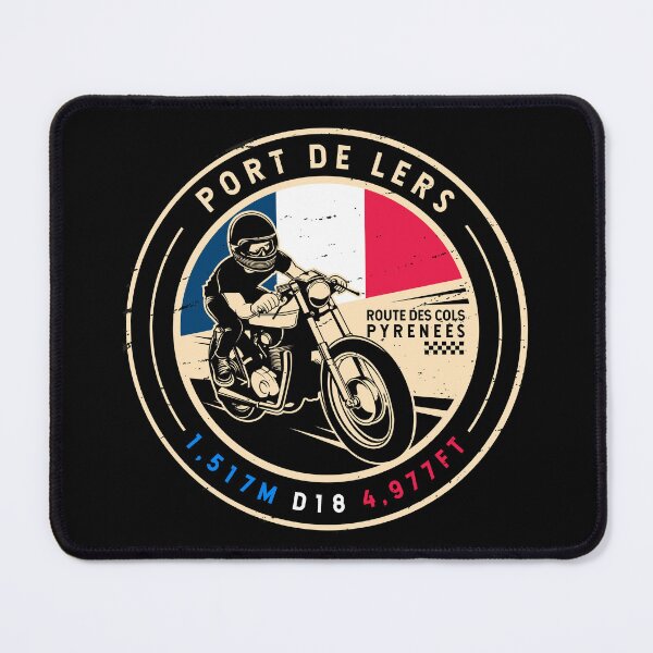 Item preview, Port de Lers | Route des Cols | Motorcycle designed and sold by KrisSidDesigns.