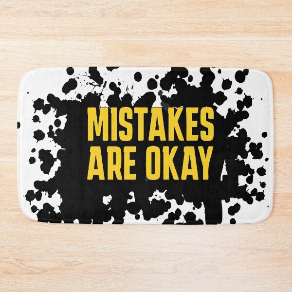 Item preview, Mistakes are okay non-apology designed and sold by SAFREN.