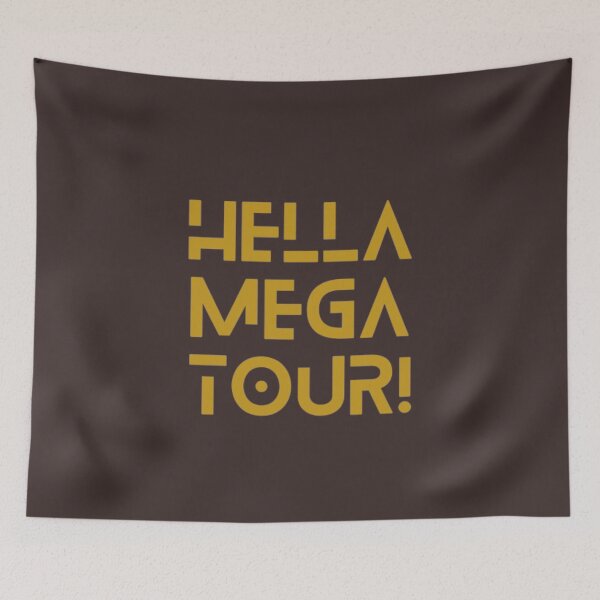 Item preview, Hella Mega Tour designed and sold by BloompodDesigns.