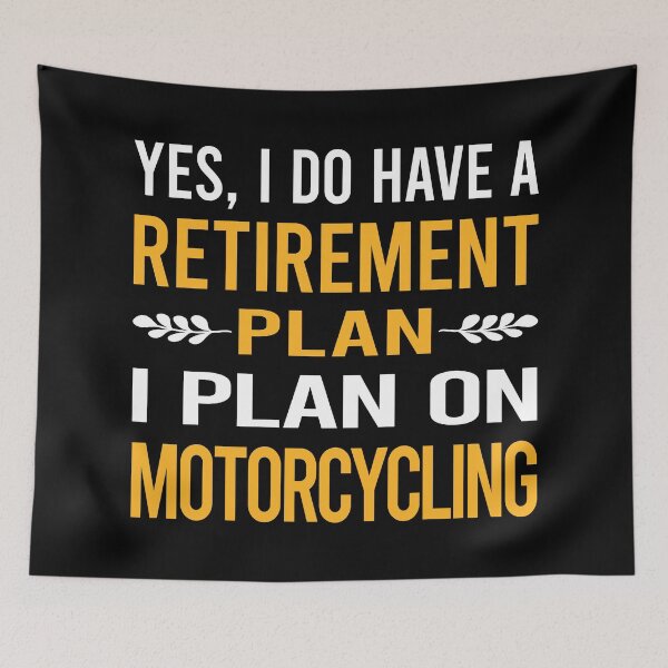 Item preview, My Retirement Plan Motorcycling Motorcycle Motorbike Motorbiker Biker designed and sold by shannonim7t.