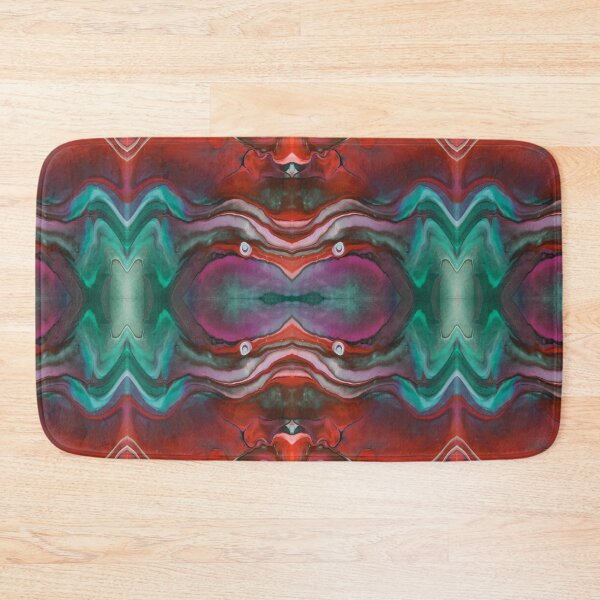 Item preview, Abstract Art Purple and Turquoise designed and sold by K-ESPRITCREATIF.