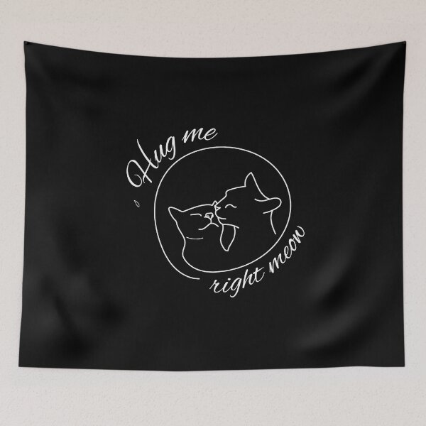 Item preview, Hug me right meow designed and sold by Catspeople.