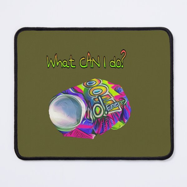 Item preview, What CAN I do? - Crushed energy drink can - colorful photo design designed and sold by kikidu21.