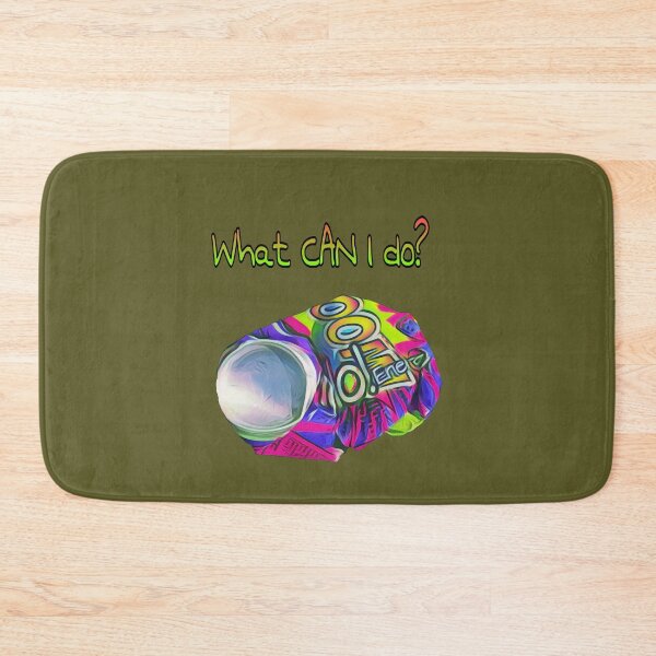 Item preview, What CAN I do? - Crushed energy drink can - colorful photo design designed and sold by kikidu21.