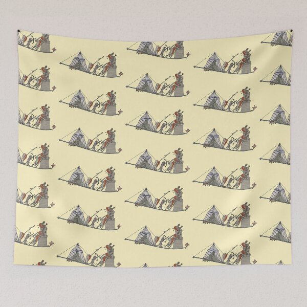 Item preview, The Hounds besiege the Hares designed and sold by CrowFriend.
