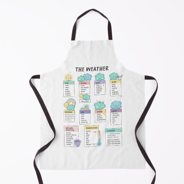 Item preview, The Weather poster is perfect for children to learn the forecast. Gift for parents who homeschool. designed and sold by ScrapRainbows.