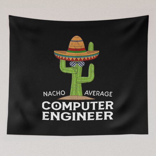 Item preview, Fun Funny Computer engineer Humor Gifts, Funny Cactus illustration distressed Design Meme Saying Computer engineer Dad Husband Christmas Fathers Day Gift designed and sold by xlnv.