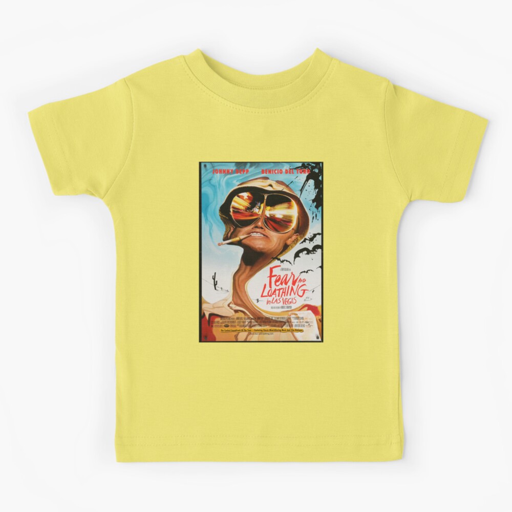 Mega man Is Fear And Loathing In Las Vegas Vintage Style Arts | Kids T-Shirt