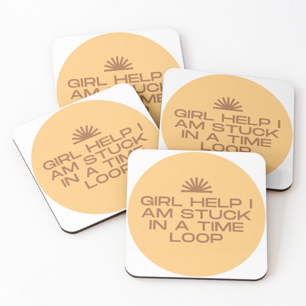 Item preview, girl help im stuck in a time loop designed and sold by goblinbabe.