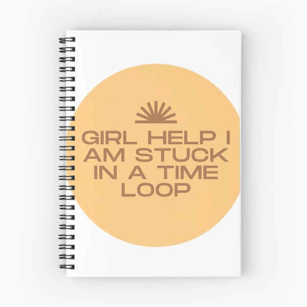 Item preview, girl help im stuck in a time loop designed and sold by goblinbabe.