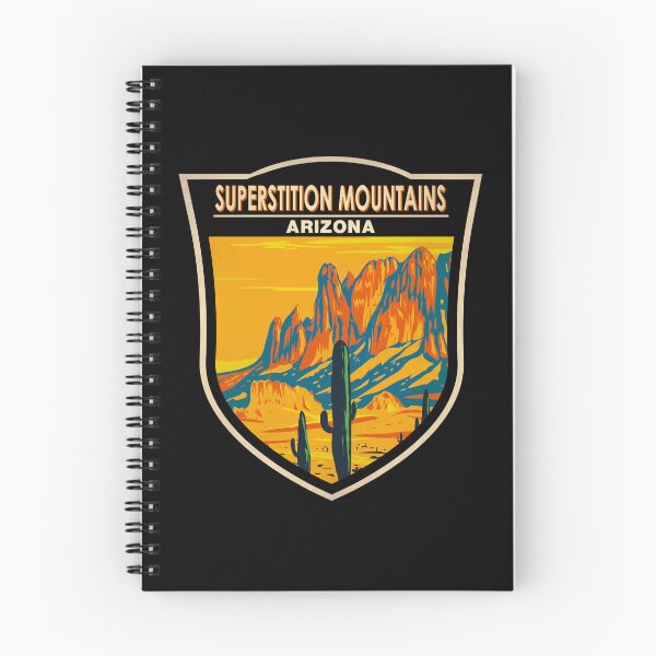 Item preview, Superstition Mountains Arizona Badge designed and sold by KrisSidDesigns.