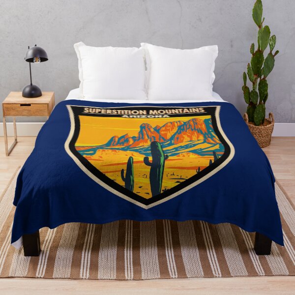 Item preview, Superstition Mountains Arizona Badge designed and sold by KrisSidDesigns.