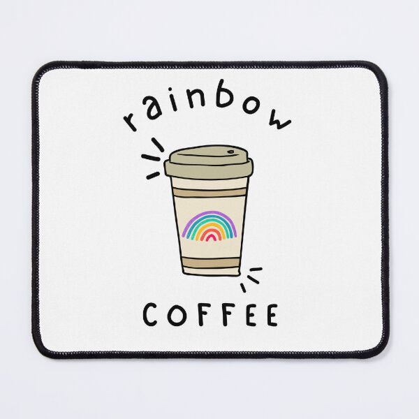 Item preview, rainbow coffee 2 designed and sold by goblinbabe.