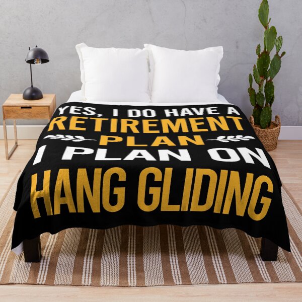 Item preview, My Retirement Plan Hang Gliding Glider designed and sold by shannonim7t.