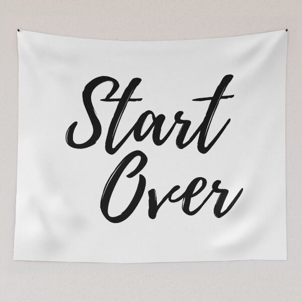 Item preview, Start Over - Reset designed and sold by ActionFocus.