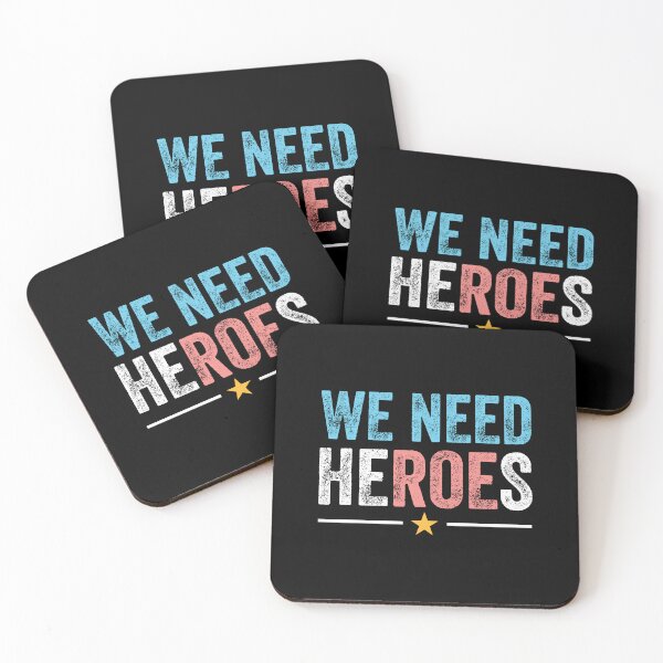 Item preview, WE NEED HEROES designed and sold by w1ckerman.