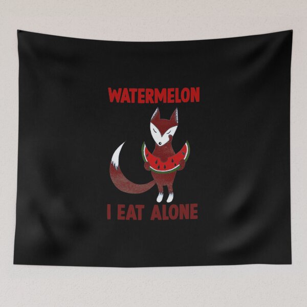 Item preview, Watermelon i eat alone designed and sold by DopeDesign111.