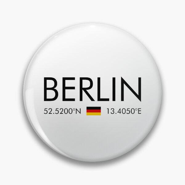 Item preview, Germany - Berlin City Coordinates designed and sold by n0madd.