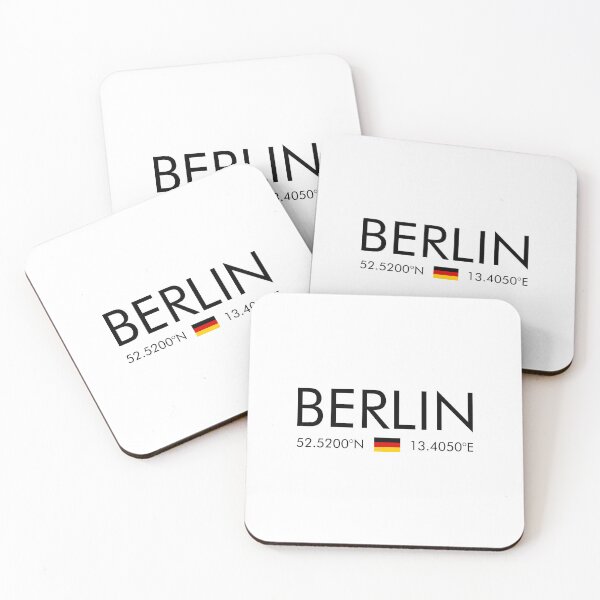 Item preview, Germany - Berlin City Coordinates designed and sold by n0madd.
