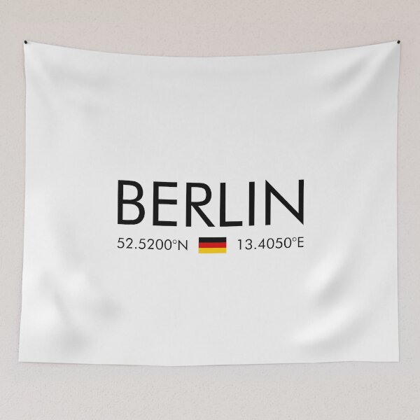 Item preview, Germany - Berlin City Coordinates designed and sold by n0madd.