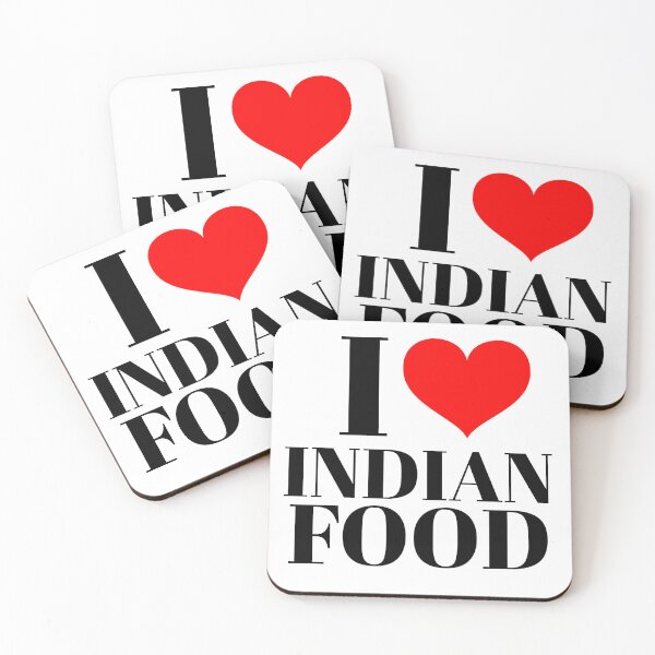 Item preview, I Heart Indian Food designed and sold by thesalleyhouse.