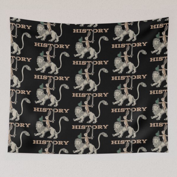 Item preview, The History Rabbit and the Lion designed and sold by CrowFriend.