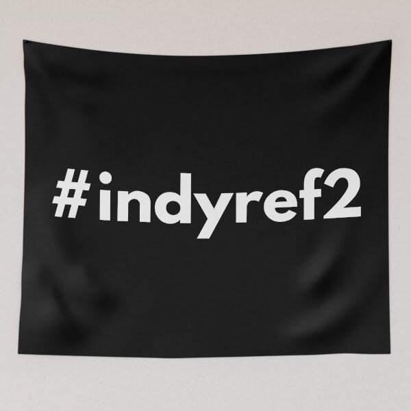 Item preview, Hashtag indyref2 (indy ref 2) Scottish Independence Referendum designed and sold by HashtagZone.