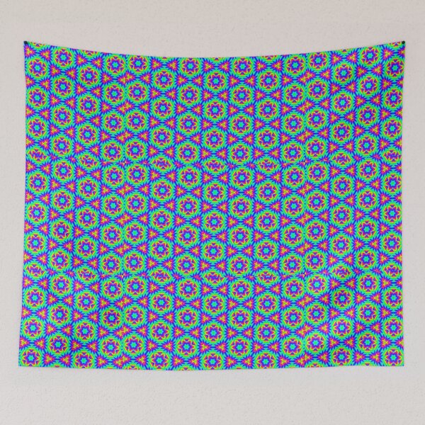 Artikelvorschau, Buntes geometrisches Muster entworfen und verkauft von Dutchie-Designs.