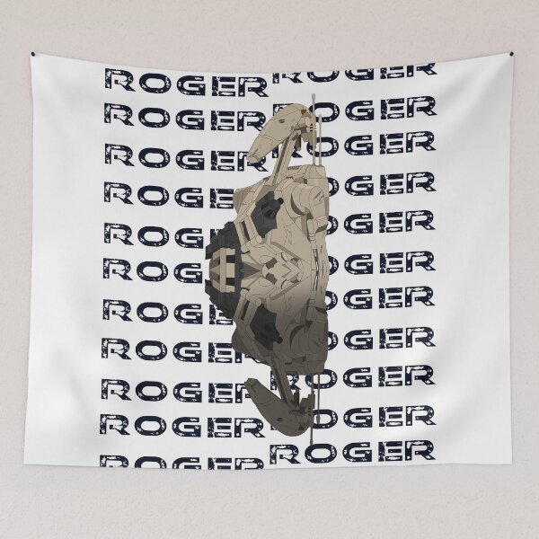 Item preview, Roger Roger - Battle Droid designed and sold by McKeeverDesigns.