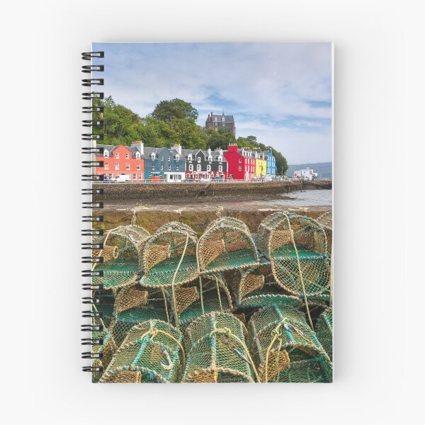 Item preview, Tobermory and Fishing Creels Isle of Mull Scotland designed and sold by PhotosEcosse.