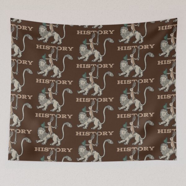 Item preview, The History Rabbit and the Lion designed and sold by CrowFriend.
