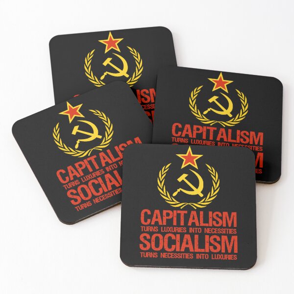 Item preview, Capitalism Turns Luxuries Into Necessities, Socialism Turns Necessities Into Luxuries designed and sold by Styrman.