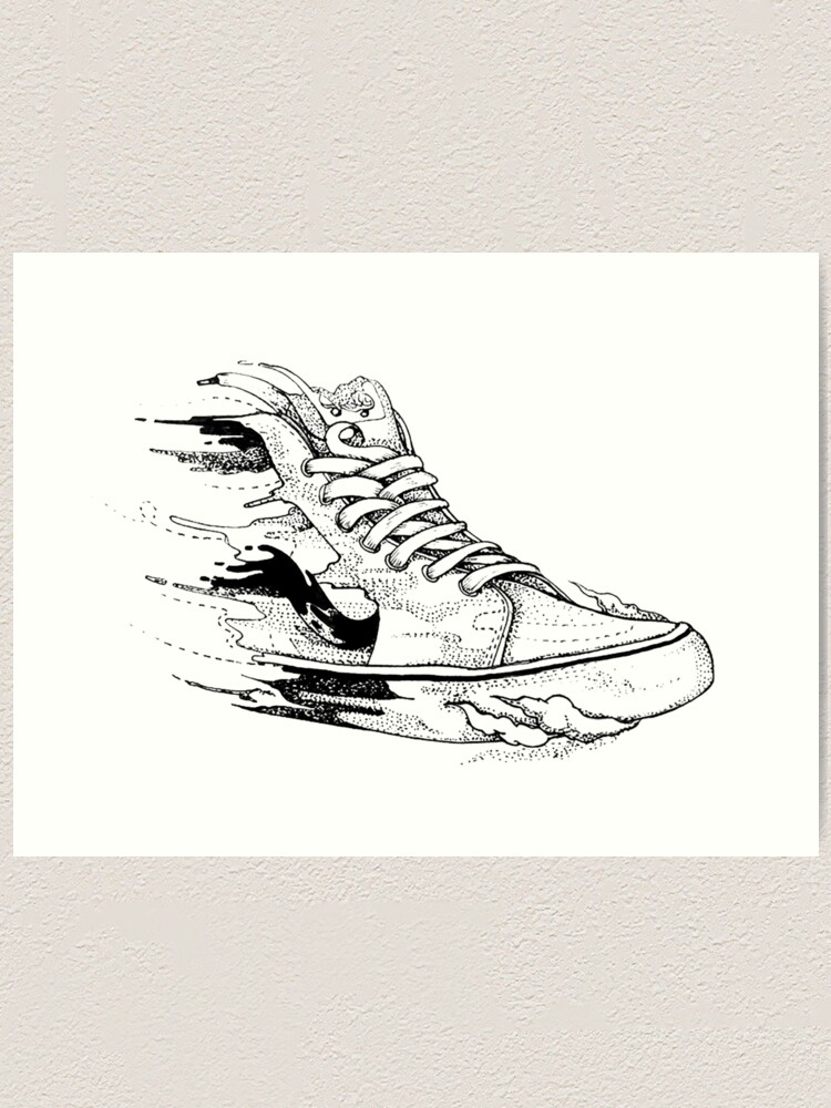 sneaker art