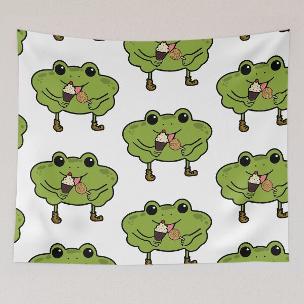 Item preview, Watercolor cute frog designed and sold by Designs1279.