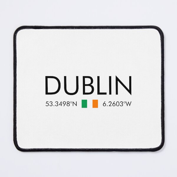 Item preview, Ireland - Dublin City Coordinates designed and sold by n0madd.